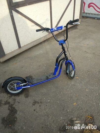 Детский самокат Tech Team Super Jet 300 (синий)