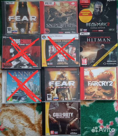 Компьютерные игры диски