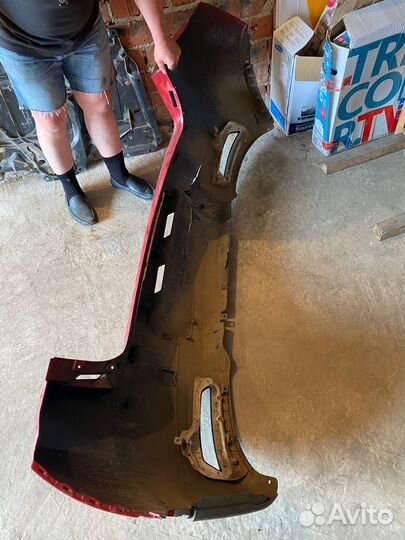 Задний бампер б/у Peugeot 308