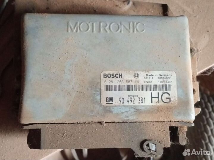 Блок эбу opel omega