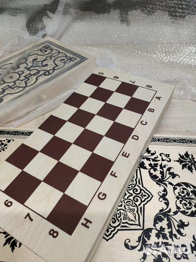 Шахматы, нарды 60 на 60, 3 в 1 нар.шахм.шашки