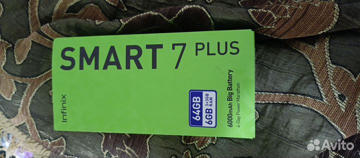 Infinix Smart 7 Plus, 3/64 ГБ