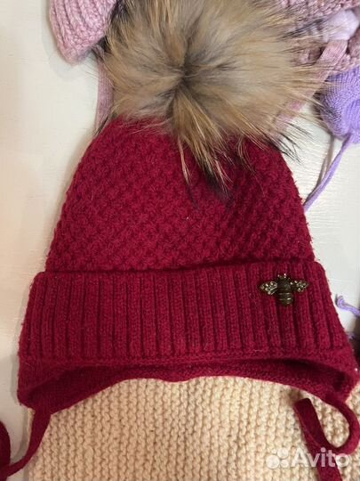 Шапки зимние и шарфы