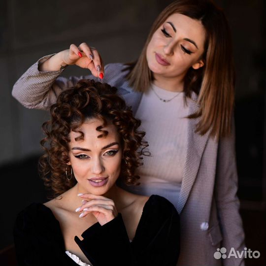 Стилист+визажист.Работа в 4 руки