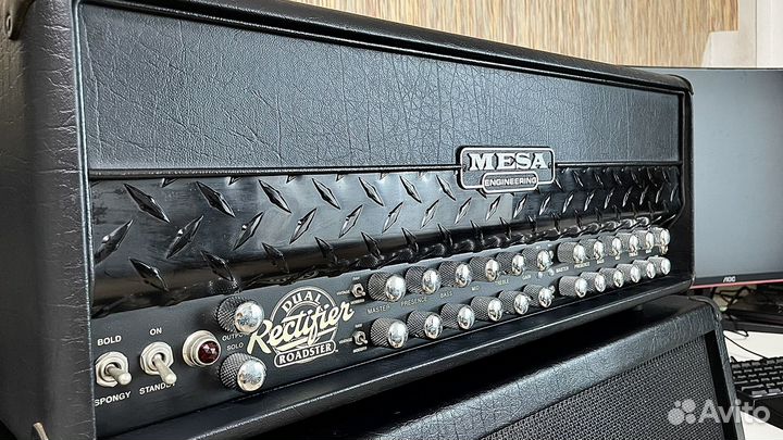 Mesa boogie dual Roadster + кабинет 4х12