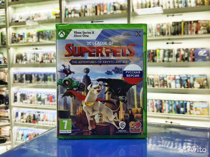 Диск Xbox One Суперпитомцы Приключения Крипто и Ту