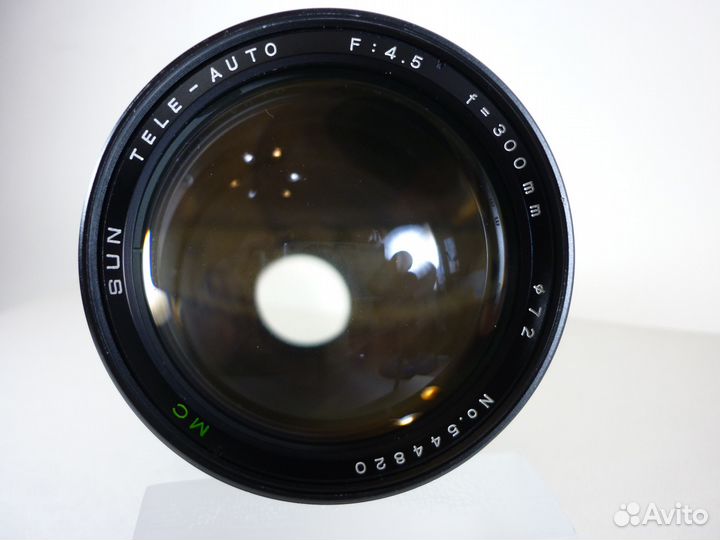 Объектив Sun 300 mm f/ 4.5 MC Tele-Auto