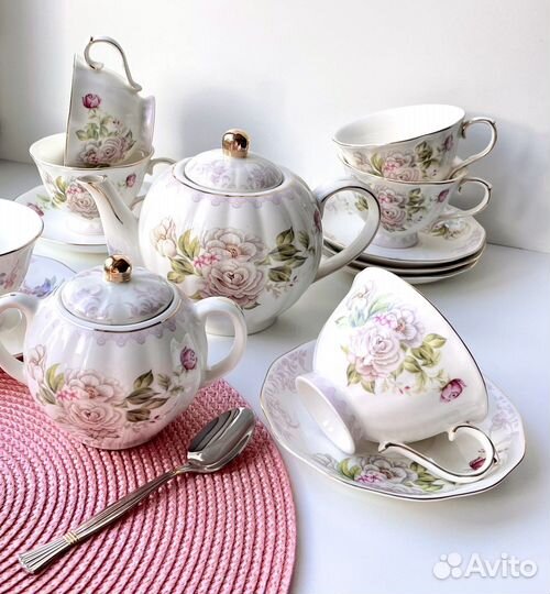 Сервиз чайный 14 предметов