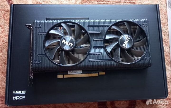 Видеокарта RTX 3060 Ti Palit Dual OC 8GB