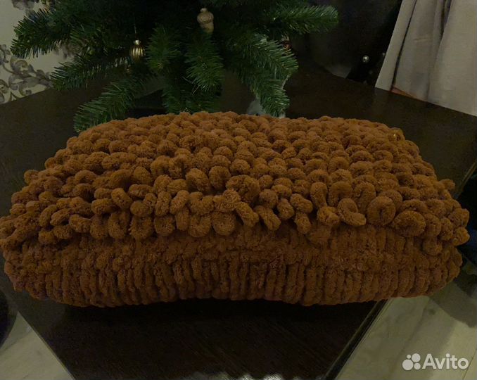 Пледы подушки из Alize puffy