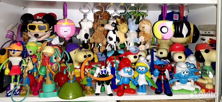 Игрушки из макдональдса (хэппи мил)