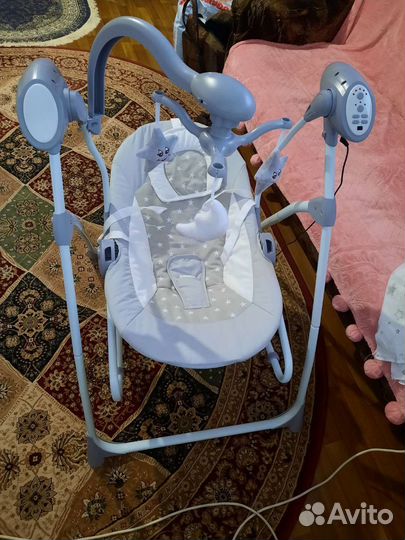 Детские электронные качели