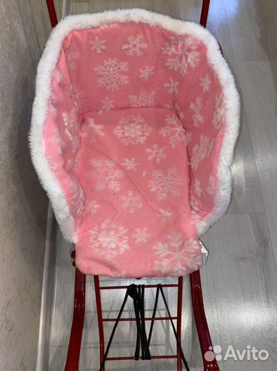 Санки с колесами