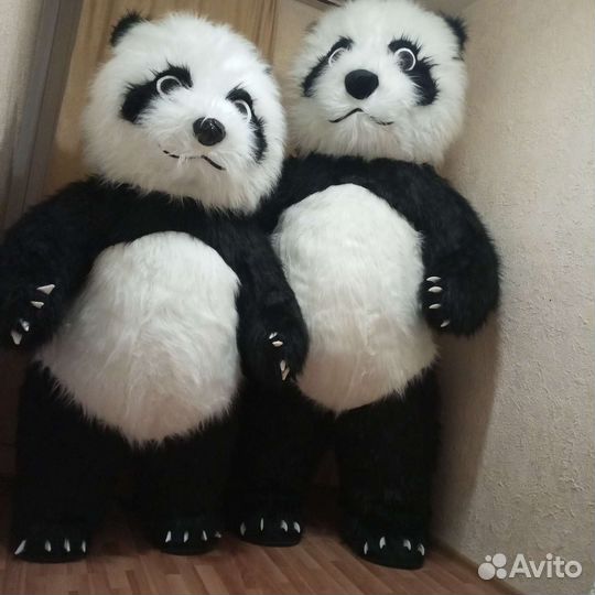 Ростовая кукла панда,костюм аниматора панда