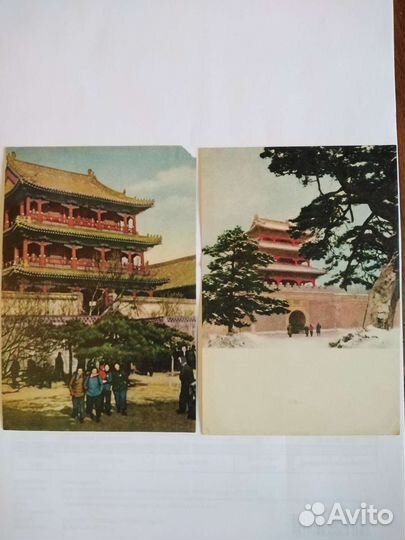 Открытки Китай 50-х г