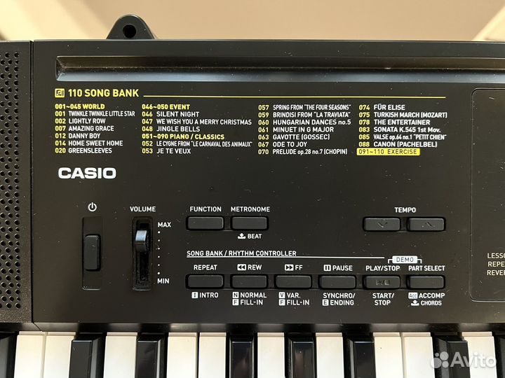 Синтезатор casio ctk-2400