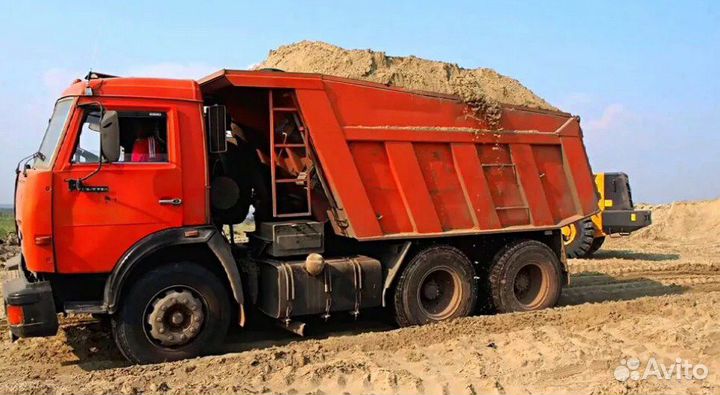 Песок, щебень, отсев