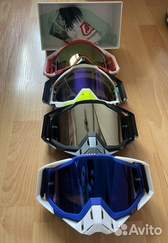 Очки/маска для мотокросса/ эндуро 100