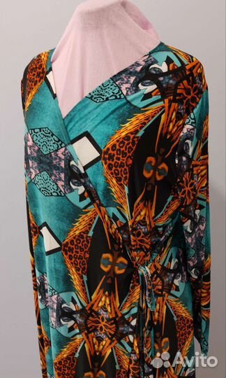 Халаты из струящейся ткани большого размера