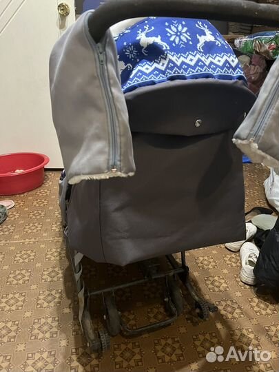 Коляска санки