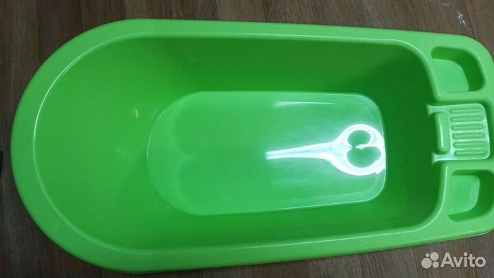 Ванночка для купания, горка и стульчик для купания