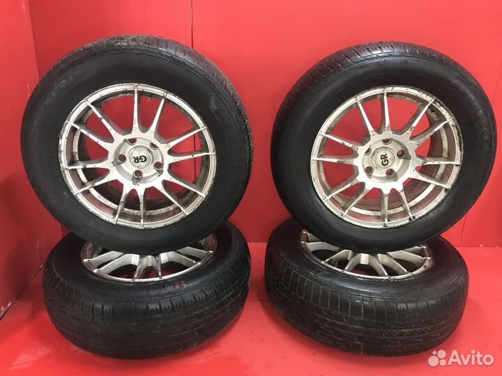 Комплект литых дисков с шинами GR R16 5x112