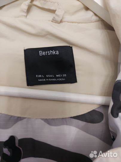 Пуховик bershka