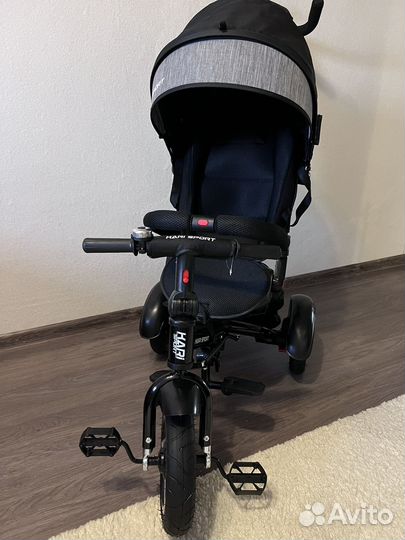 Велосипед коляска с ручкой