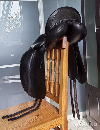 Седло выездковое Euroriding Diamant 17/2