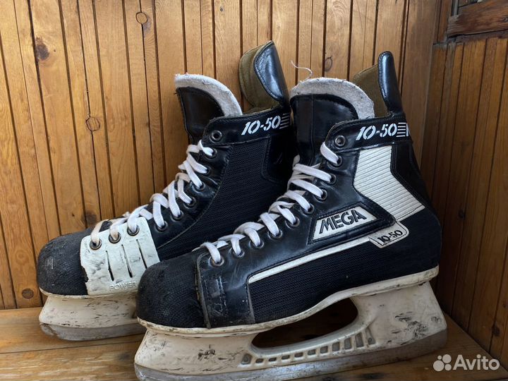 Коньки хоккейные mega 10-50