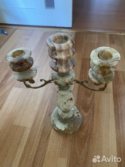 Подсвечник из оникса