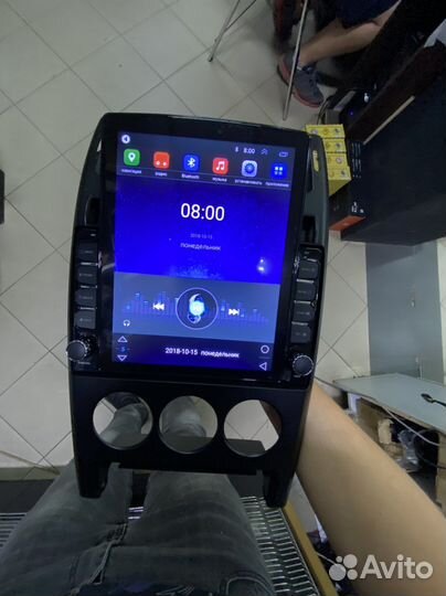 Андройд tesla с крутилками на все автомобили