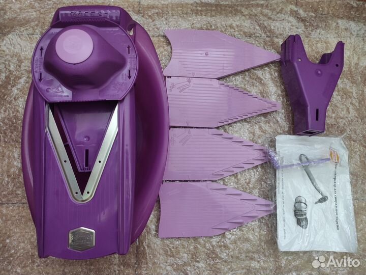 Овощерезка Borner Прима сиреневая 6 и 9 предметов