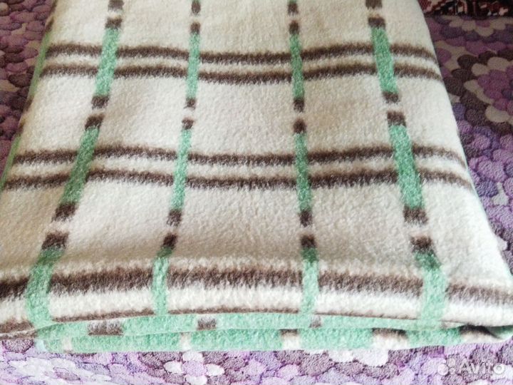 Шерстяные одеяло СССР бу