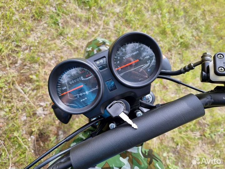 Мопед promax alpha offroad 150 LUX (LED)