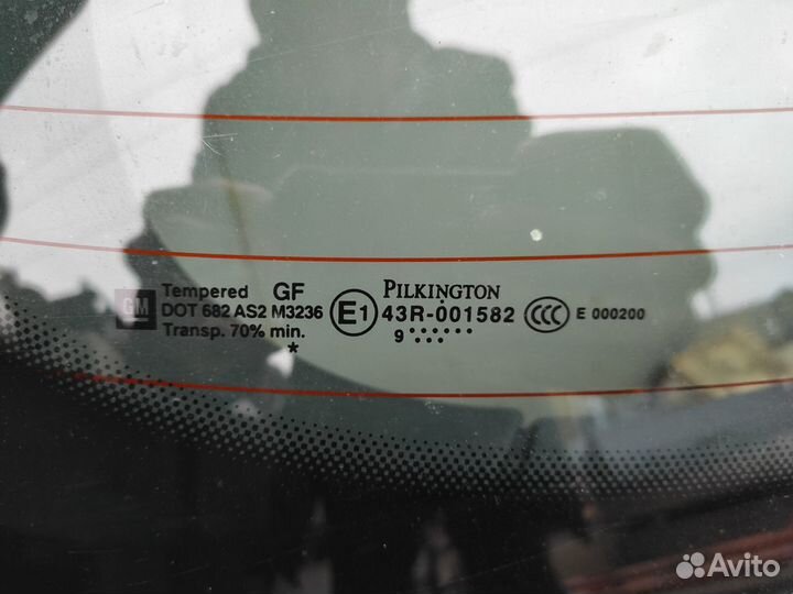 Крышка багажника со спойлером OPC Line Astra H 5Д