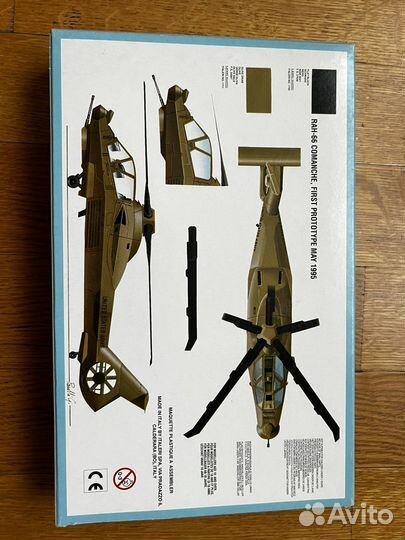 Модель вертолета italeri comanche rah-66
