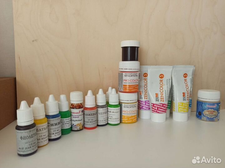 Красители для мыла (смотри описание) мыловарение