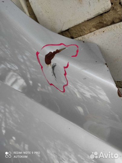 Крыло переднее правое Nissan tiida c11