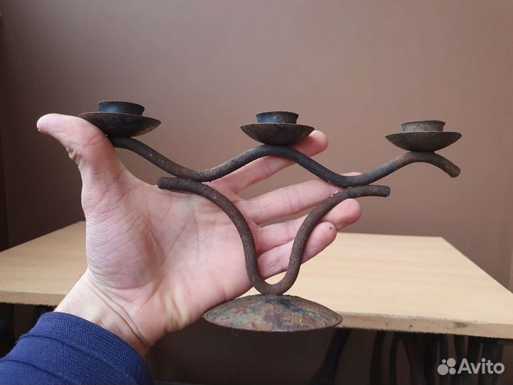 Подсвечник настольный касли