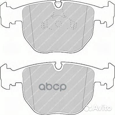 FDB997 596 00571873B колодки дисковые п BMW