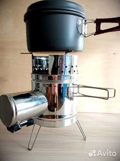 Печь туристическая турбопечка пс 1500 Т