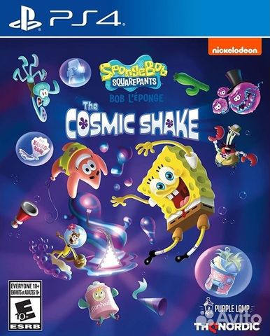 SpongeBob SquarePants: The Cosmic диск для PS4