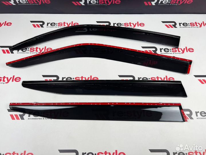 Ветровики Toyota Land Cruiser 300 Качество H1026