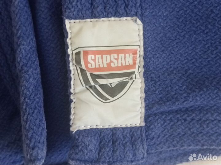 Самбовка для мальчика б/у, синяя, размер 32