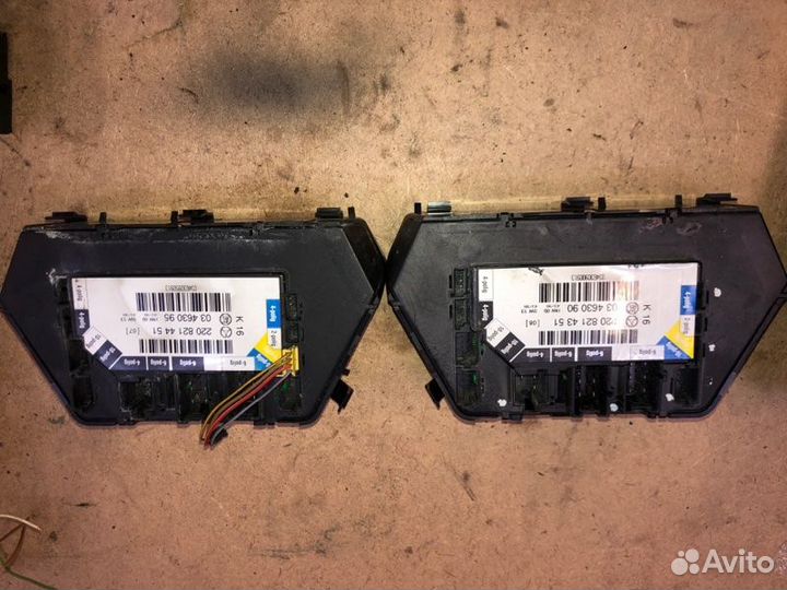 Блок управления сидением задний Mercedes-Benz