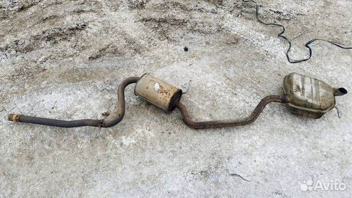 Глушитель в сборе Volkswagen Jetta 5 седан 1.6 BSE