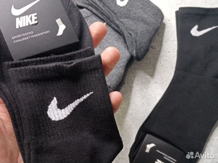 Носки nike хлопок 10 пар