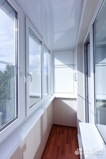 Балкон окна остекление