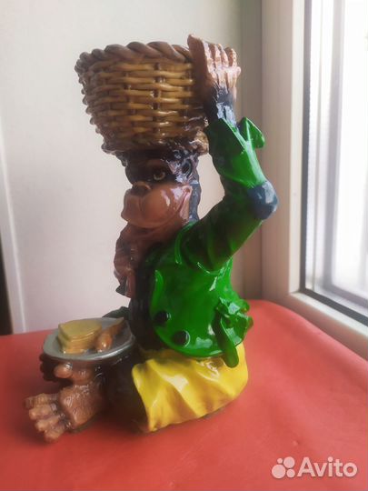 Подсвечник искусственный камень статуэтка